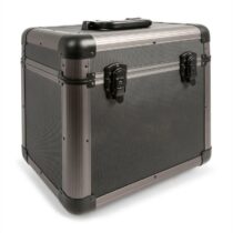 PRC80 12" Titanium kufrík na gramofónové platneVinyl Case 80 platní Power Dynamics