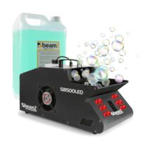 SB1500 LED výrobník hmly & mydlových bublín vrátane hmlovej kvapaliny Beamz